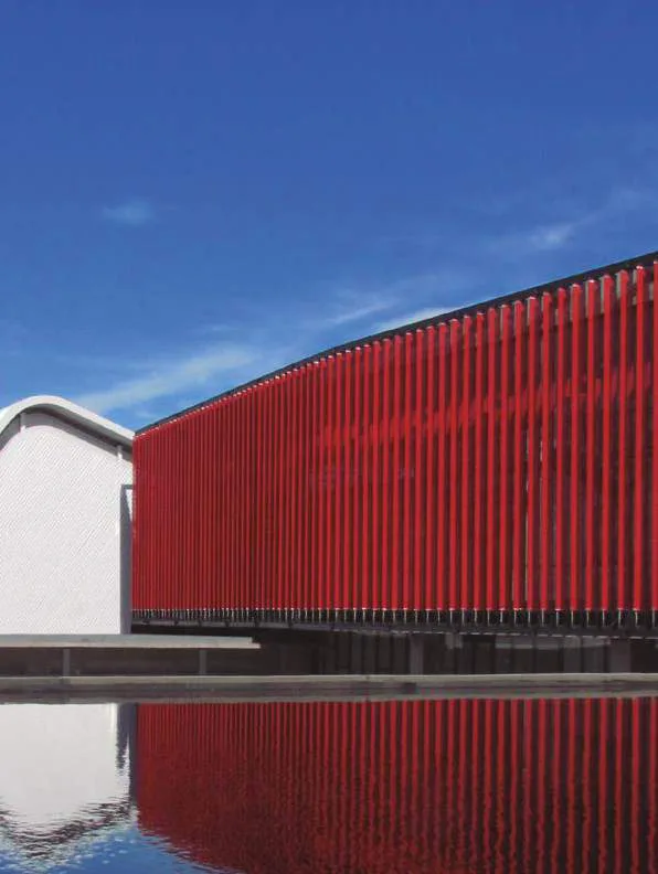 Softwave, painéis de geometria ondulada